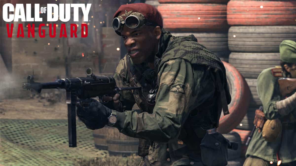 Arthur Kingsley using MP40 in CoD Vanguard