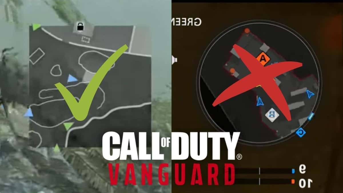 cod vanguard and cold war minimaps