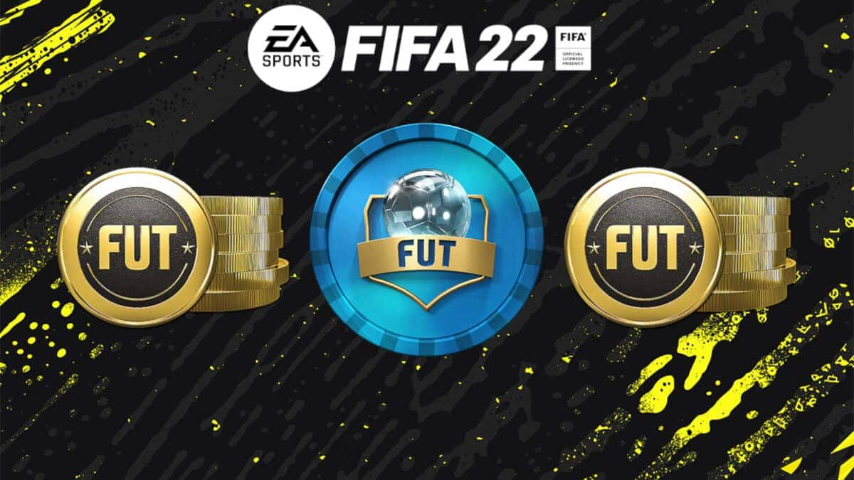 FUT Draft logo with FUT coins