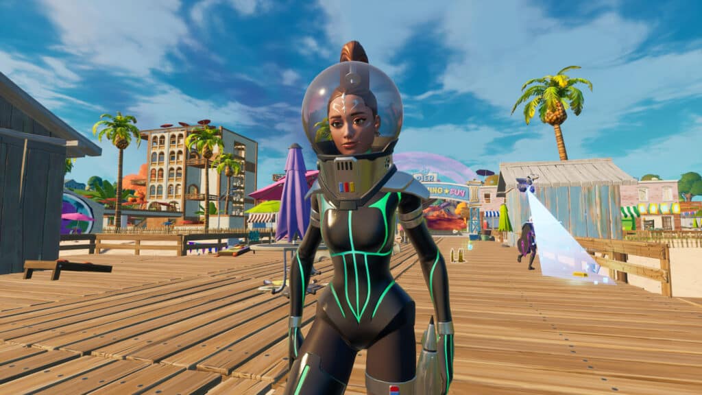 Fortnite season 8 spacefarer ariana grande npc