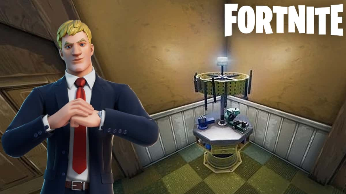 Jonesy and Fortnite Upgrade Bench