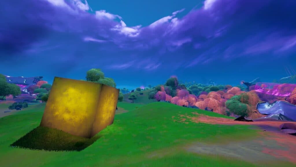 Fortnite Gold Cube