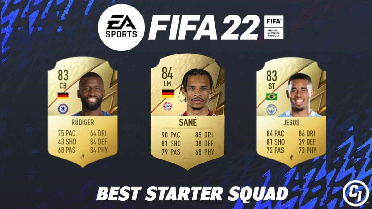 FIFA 22 starter squad