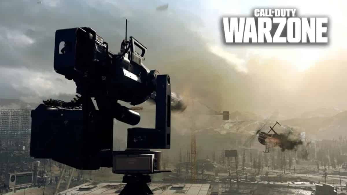 Sentry Gun shooting in Warzone