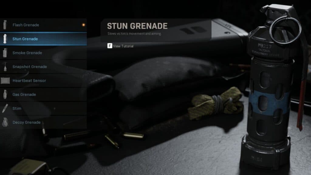 warzone stun grenade