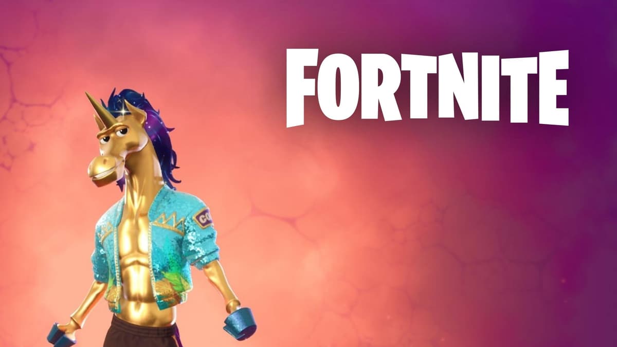 Fortnite Fabio Sparklemane Unicorn Skin