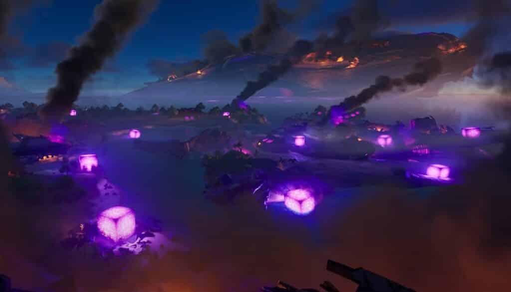 Cubes in Fortnite Season 8