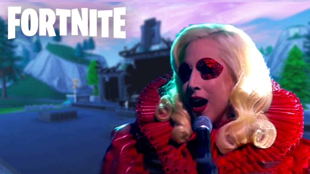 lady gaga in Fortnite