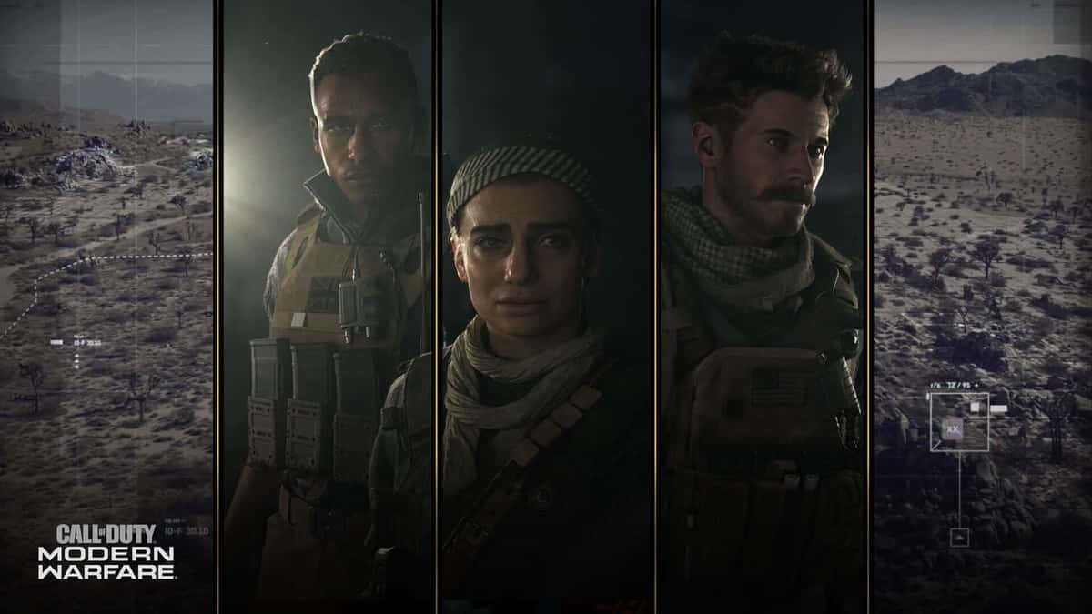 modern warfare campaign main characters