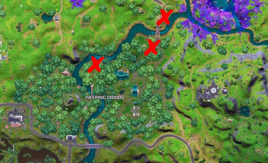 Dead drop locations in Fortnite