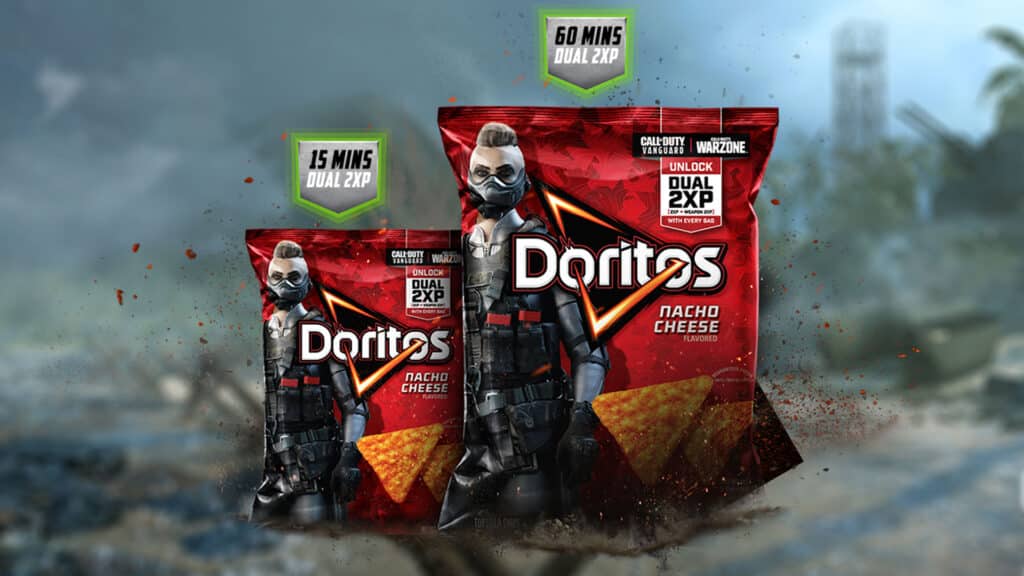 Call of Duty Vanguard and Warzone Doritos Double XP