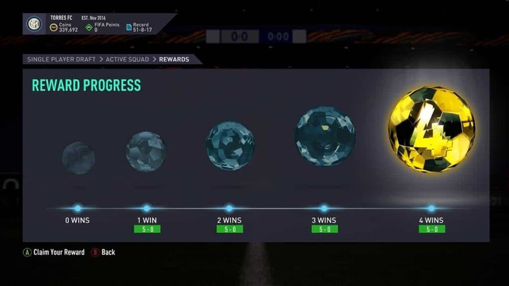 FIFA 22 Draft rewards