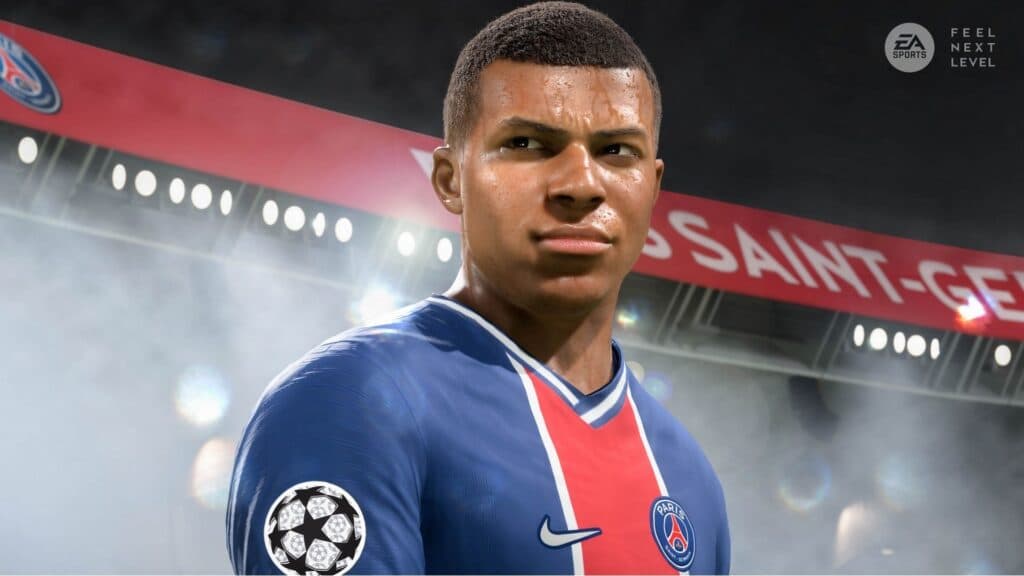 Kylian Mbappe in FIFA 22