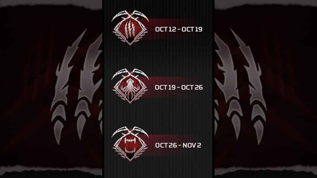 monsters within challenge badges dates