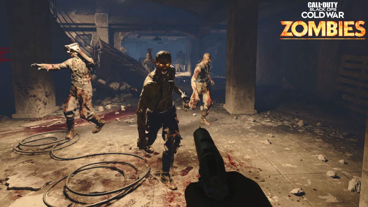 Nacht der untoten in cold war zombies forsaken map