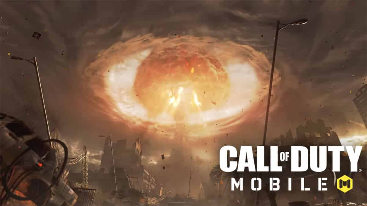 Nuclear explosion in Cod Mobile