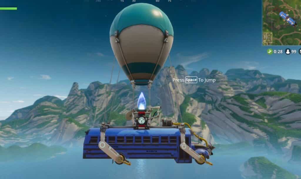 Fortnite Battle Bus