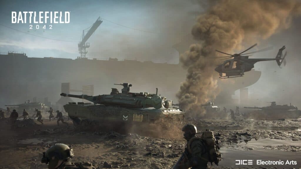 Tank in Battlefield 2042