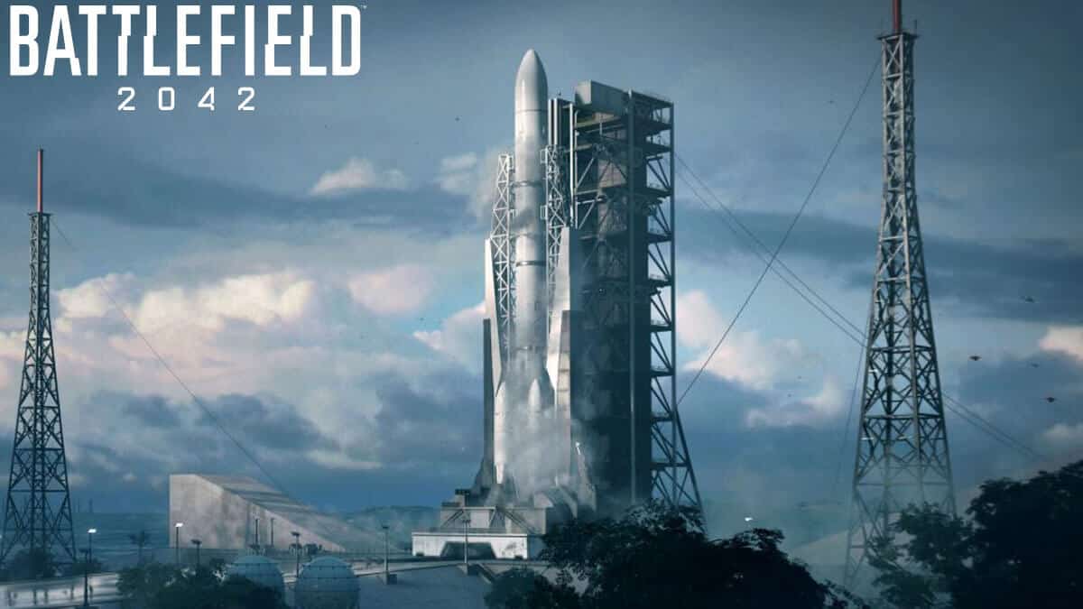 Rocket in Battlefield 2042's orbital map