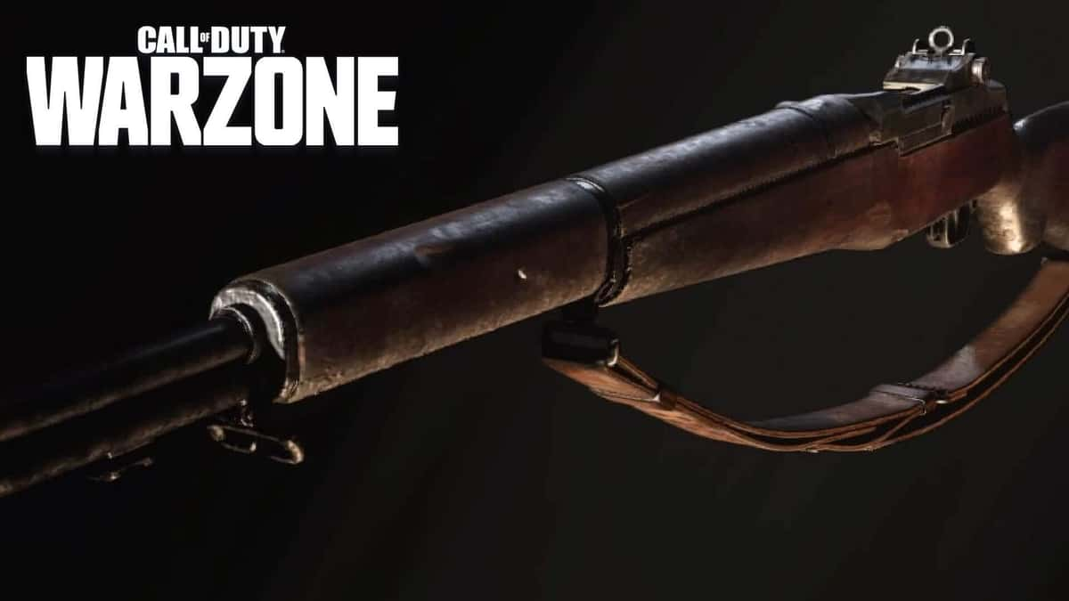 warzone m1 garand from Vanguard