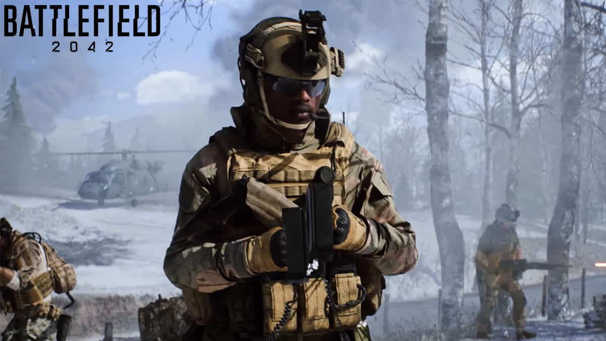 Player using defibrillators in battlefield 2042