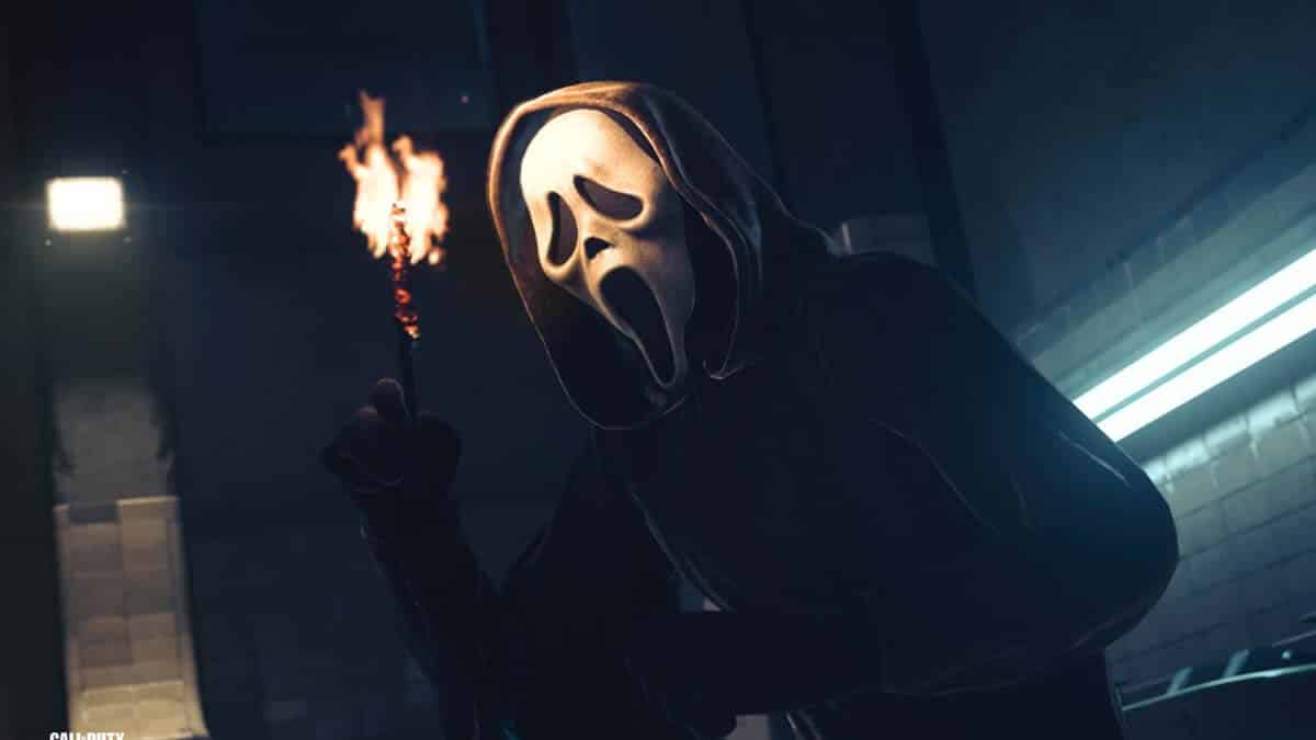 Warzone Ghostface skin