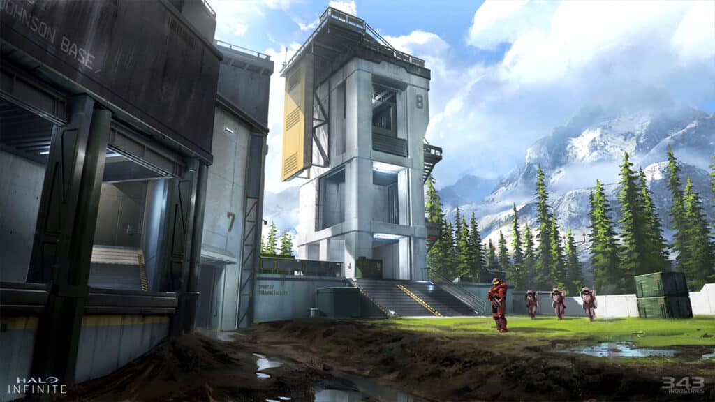 halo infinite live fire map