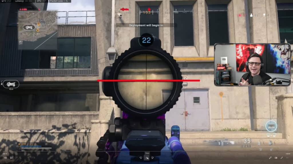 Warzone RPD recoil pattern