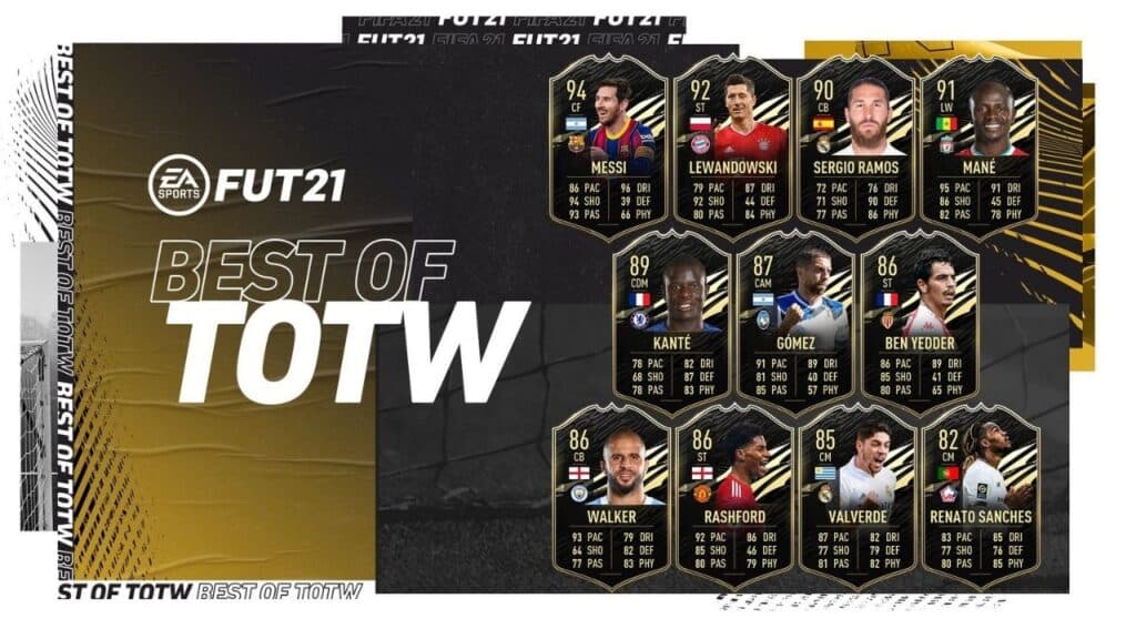 FIFA 21 best of TOTW