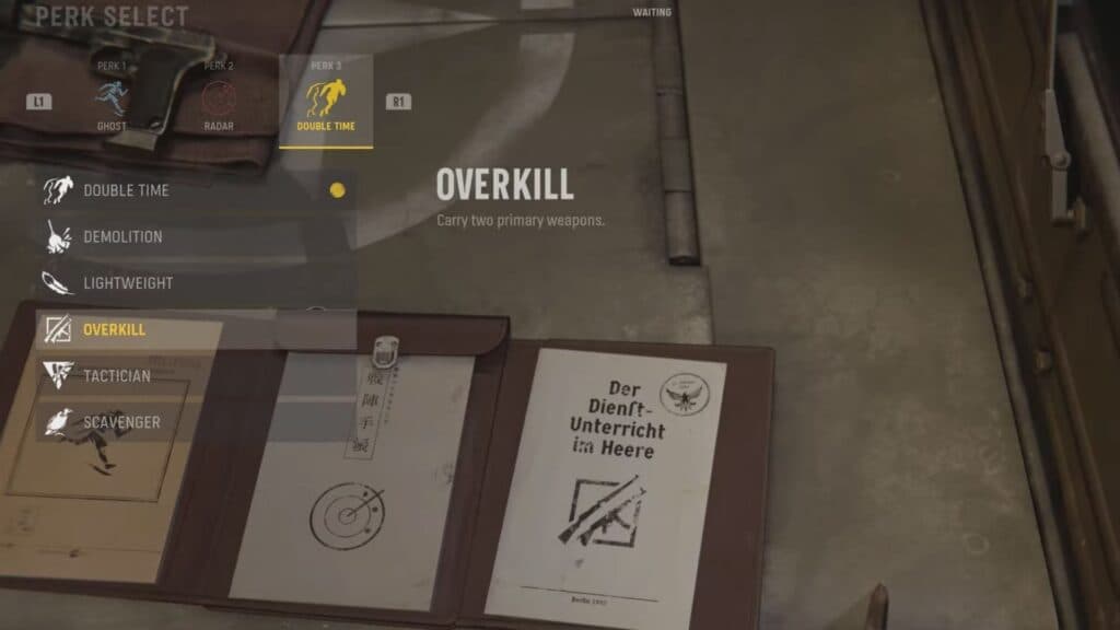 overkill perk in cod vanguard