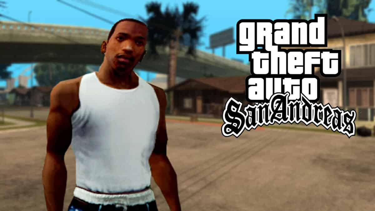 CJ in GTA San Andreas