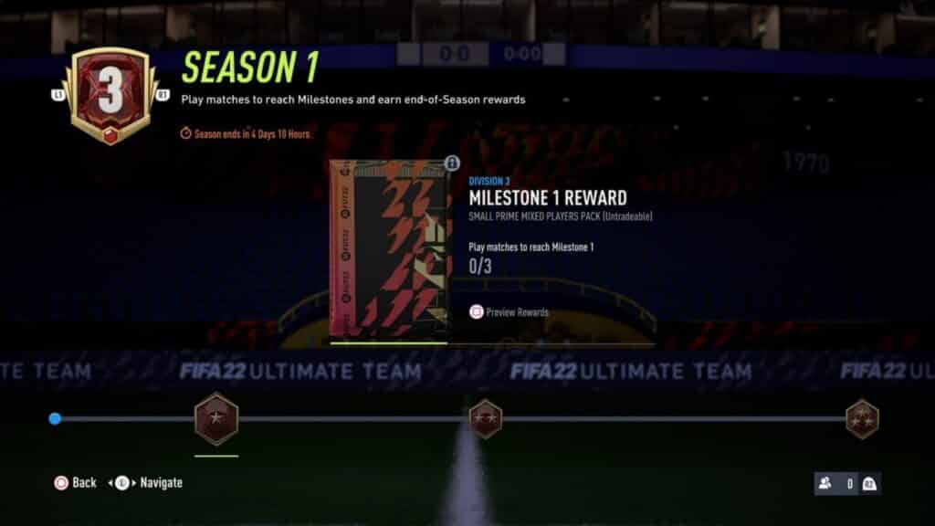 div rivals rewards in fifa 22 ultimate team