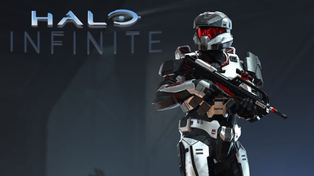 White Halo Infinite spartan armor