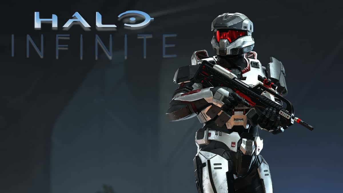 halo character posing with gun