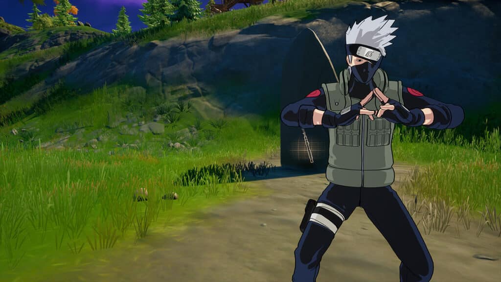 Kakashi NPC in Fortnite