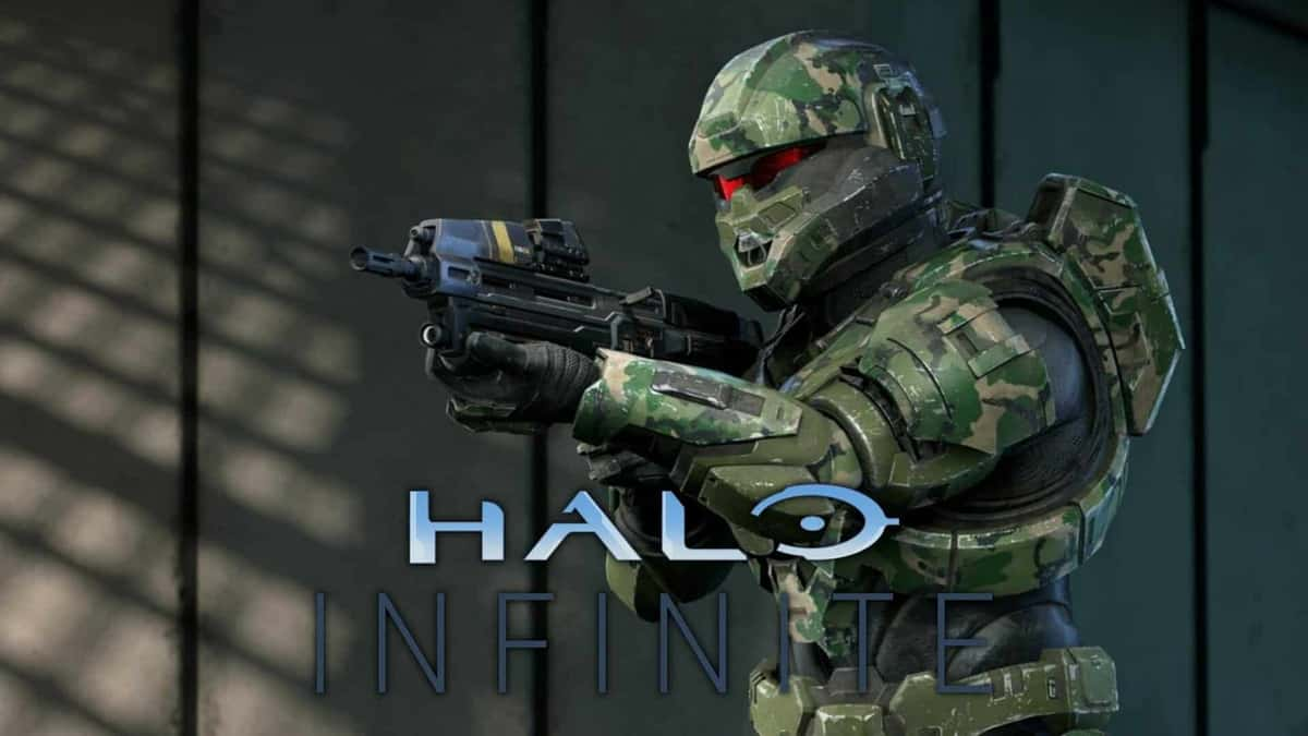 spartan aiming gun in halo infinite