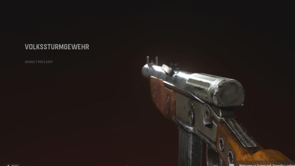 Volk assault rifle in CoD Vanguard