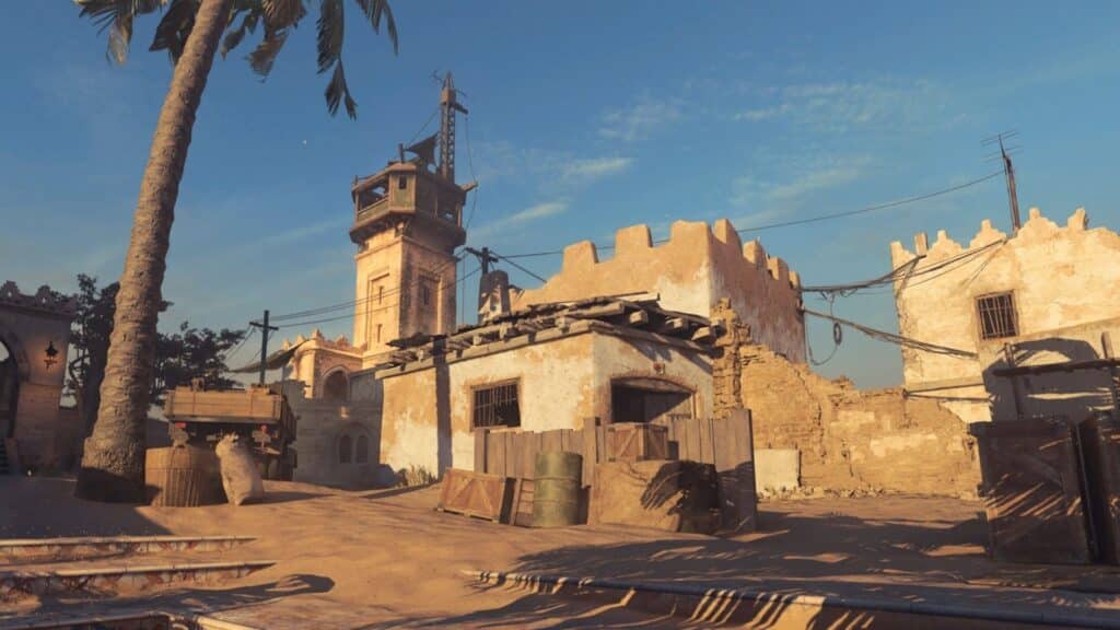 cod vanguard desert siege map