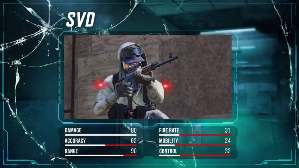 CoD Mobile Season 10 SVD stats