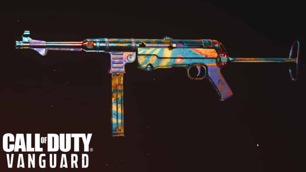 Mp40 with vanguard atomic mastery camo