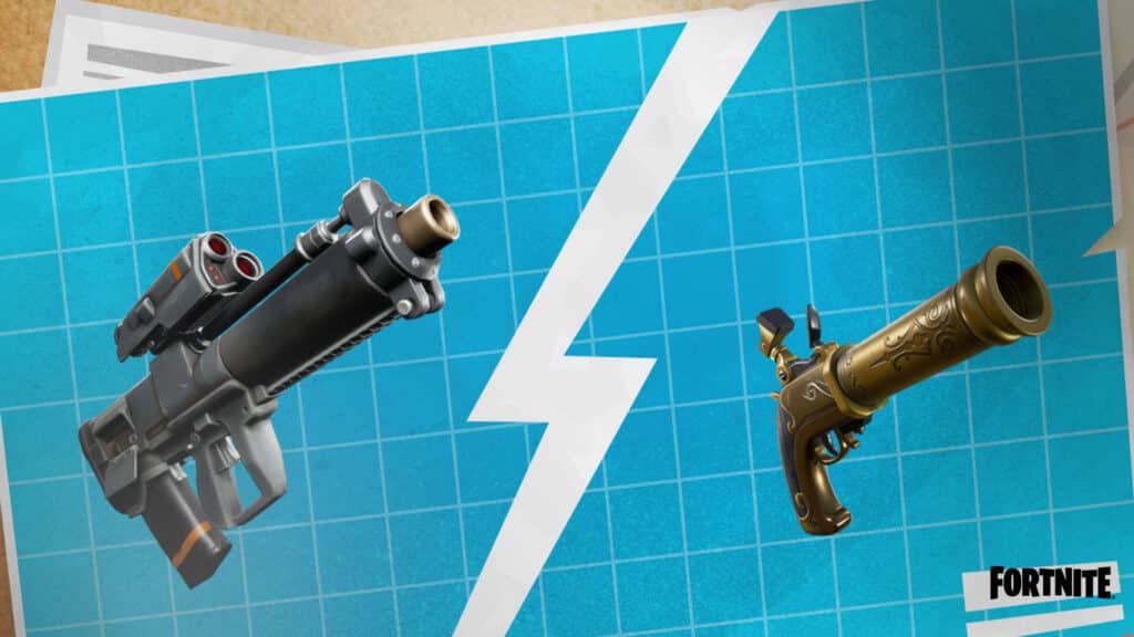 Fortnite Proximity Grenade Launcher vs Flint-Knock Pistol vote