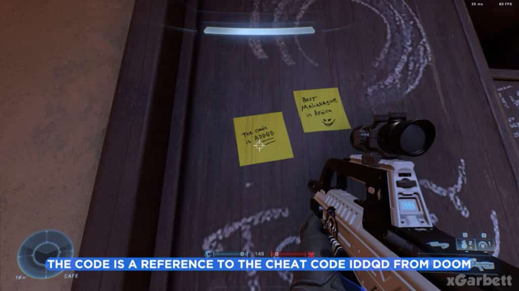 Halo Infinite Doom easter egg