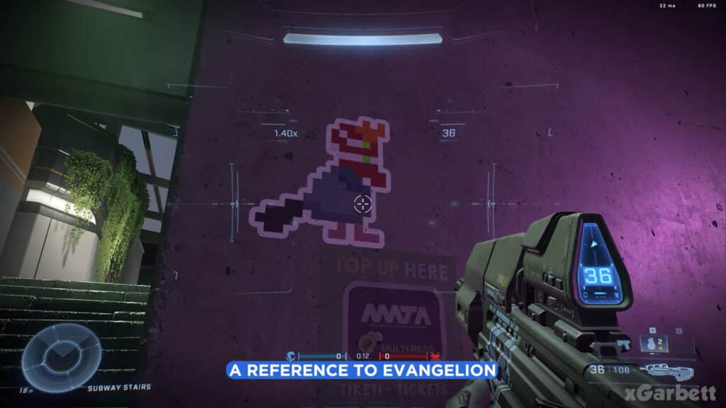 Halo Infinite evangelion easter egg