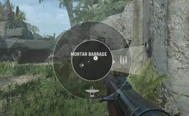 CoD Vanguard Mortar Barrage 