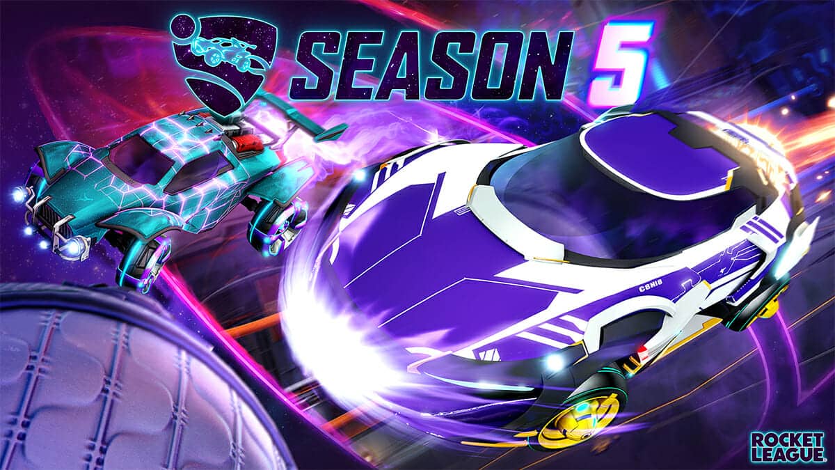 Rocket League Season 5 vehicles