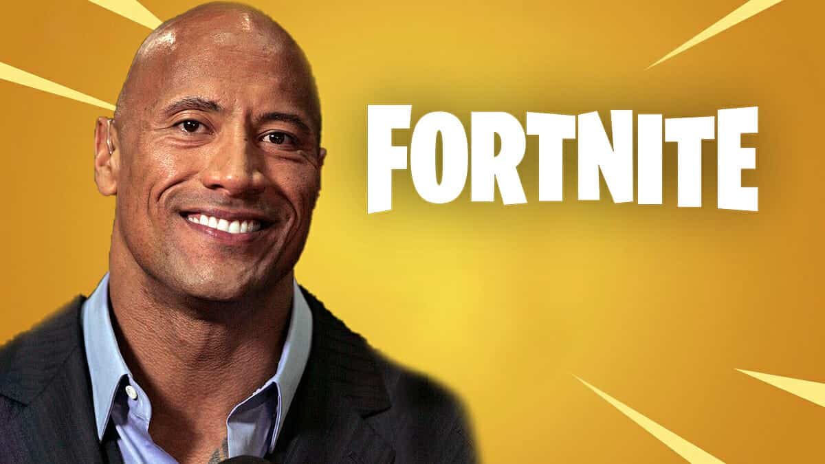 Dwayne Johnson in Fortnite