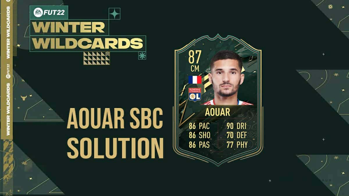 FIFA 22 Aouar Winter Wonderland card