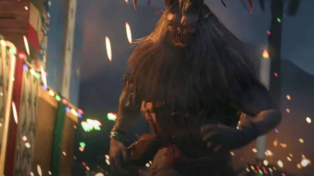 Krampus in Vanguard Warzone Festive Fervor event