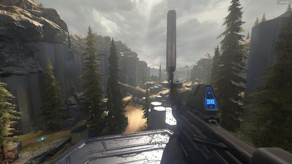 Halo Infinite fragmentation map