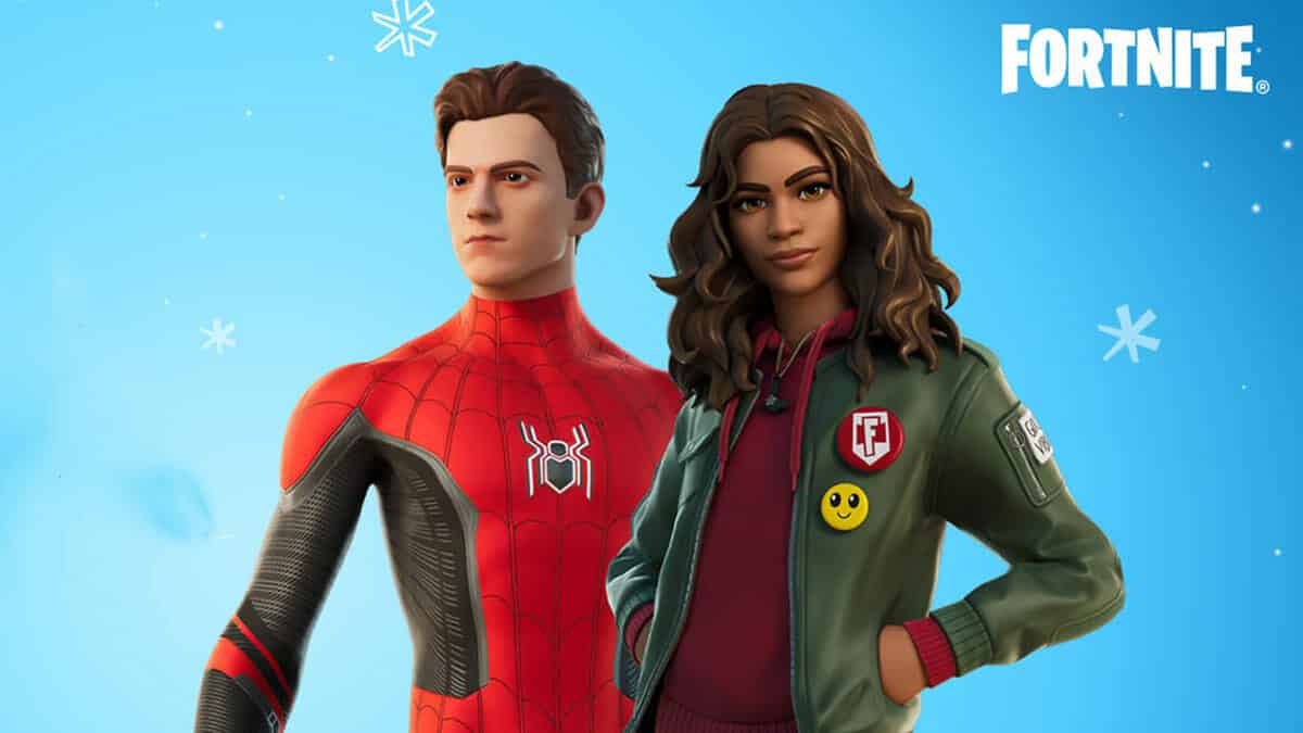 Fortnite Spider-Man and Zendaya bundle